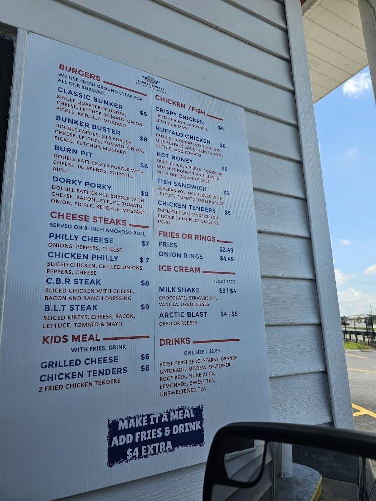 Burger Bunker Menu image 3